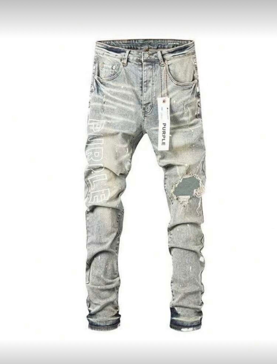 Jeans purple